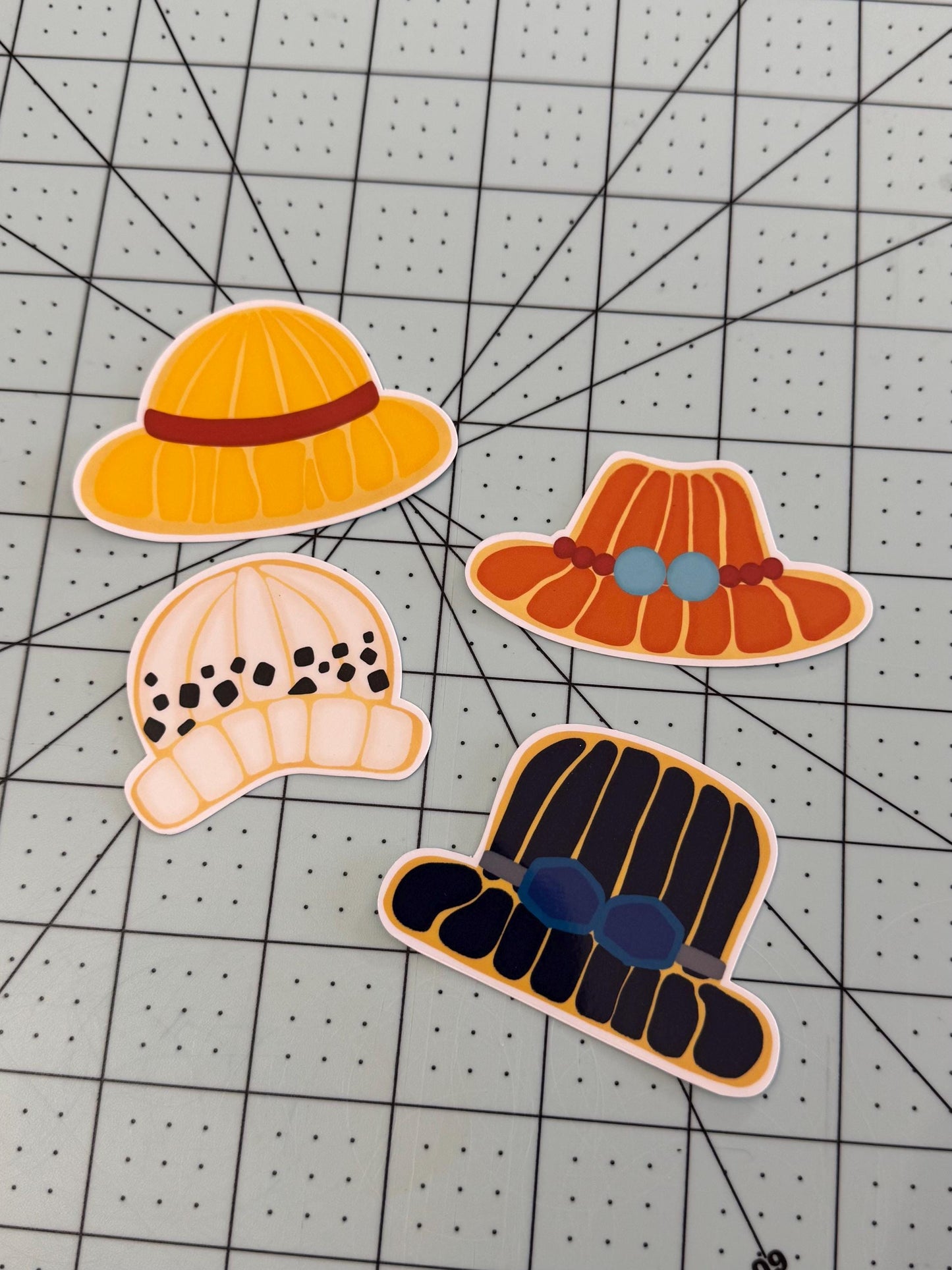 Pirate Pan Dulce Sticker || Waterproof Die Cut Sticker, Glossy Vinyl Sticker, Anime, Manga, Journaling, Planner, Laptop stickers