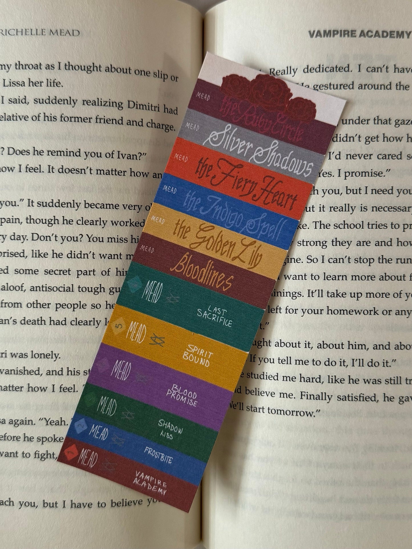 va / bl bookmark || Vampire Academy / Bloodlines
